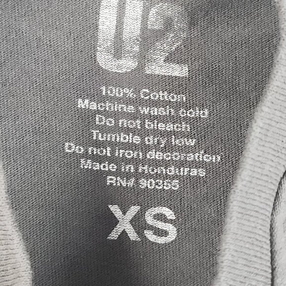 U2 Zoo TV Tour '92 Original Adult Extra Small Shirt Cotton Bono Fly Achtung Baby - Picture 8 of 9